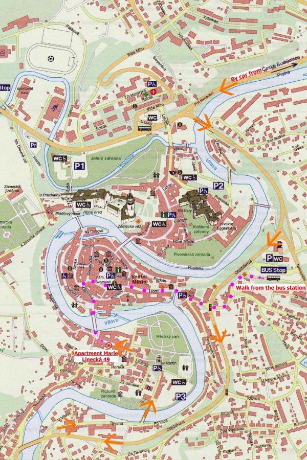 Apartman Marie Český Krumlov Dış mekan fotoğraf